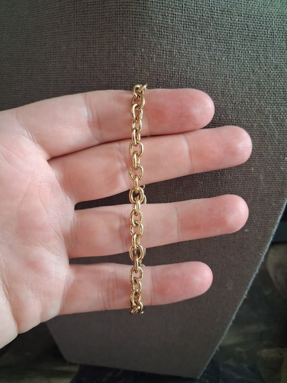 7 inch chain bracelet